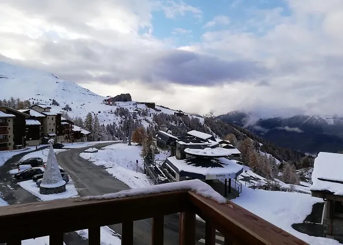 Cosy A Plagne Villages Proche Pistes, Balcon, 4 Pers - Fr-1-351-71 公寓 拉普拉涅