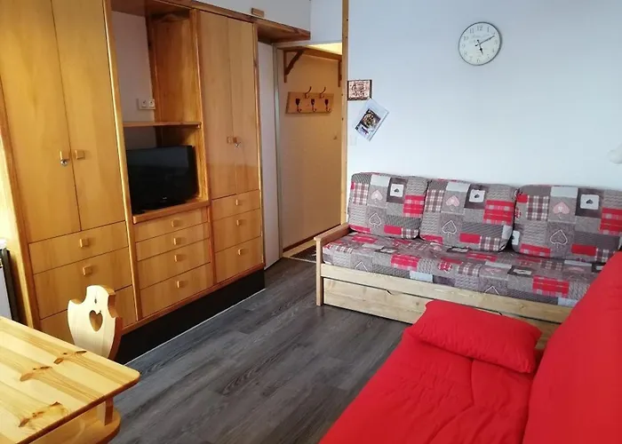 Lägenhet Cosy A Plagne Villages Proche Pistes, Balcon, 4 Pers - Fr-1-351-71